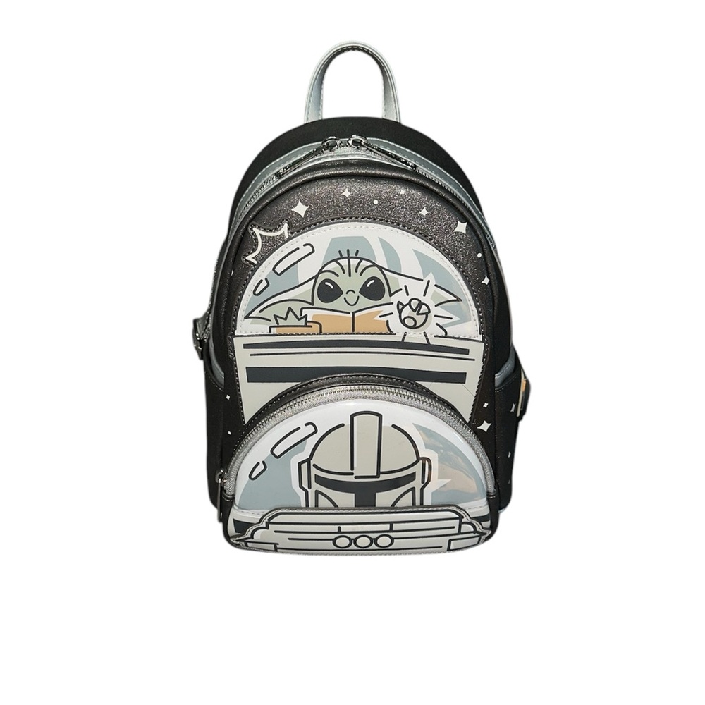 Disney Baby Yoda Mandalorian Loungefly Mini Backpack